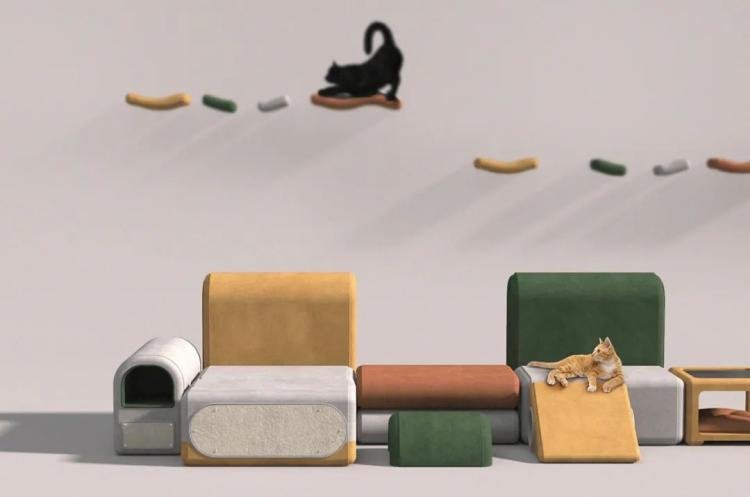 Me;ow – Modular Cat Furniture