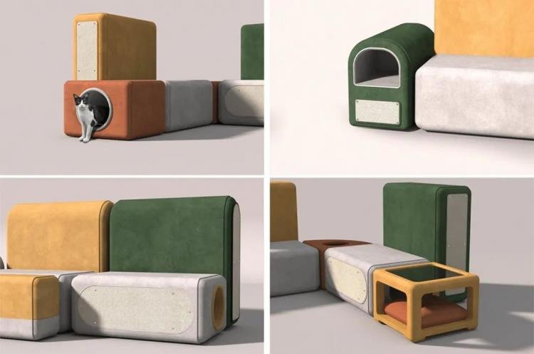 Me;ow – Modular Cat Furniture