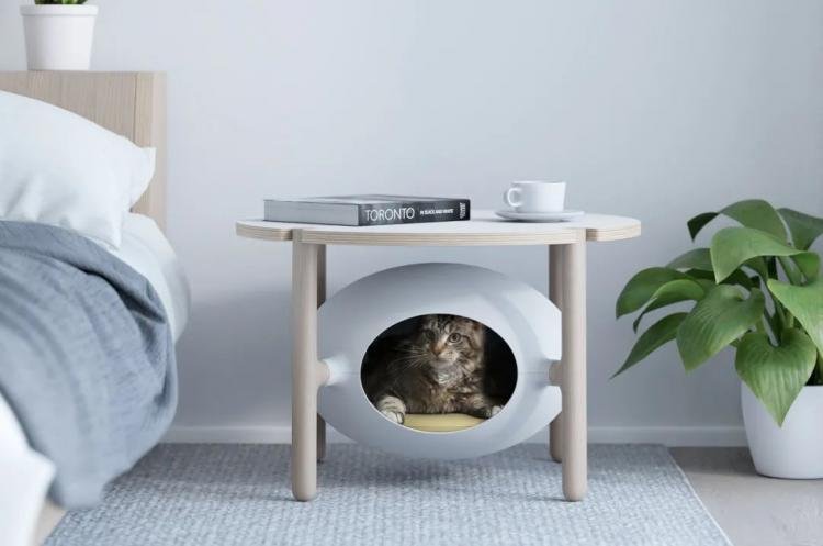 lgloo – The Cozy Under-Table Cat Bed