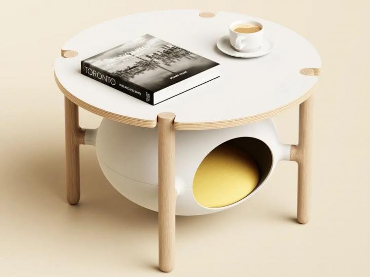lgloo – The Cozy Under-Table Cat Bed