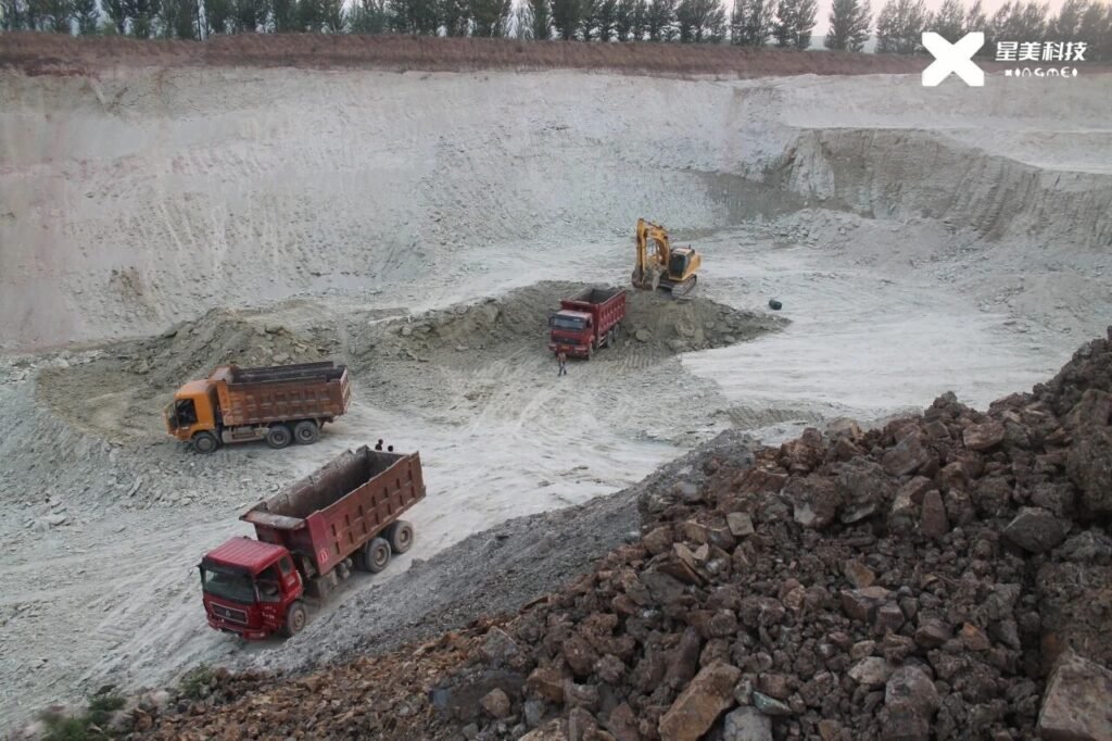 Panoramic shot of Ningcheng Qiyun Bentonite Co., Ltd. industrial park.