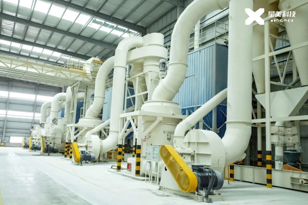 StarMe Mineral Sand factory in Ningcheng, Inner Mongolia — modern bentonite cat litter manufacturing base.